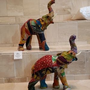 Quilted  elephants. Light weight.